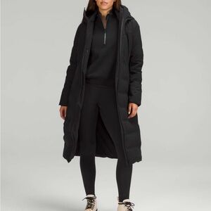 Lululemon Sleet Street Long
Jacket - black size 6